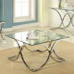LUXA COFFEE TABLE 10Mm Beveled Tempered Glass Top